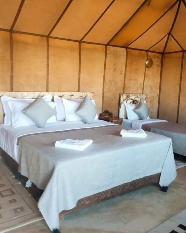 Отель Blue Sky Luxury Camp Мерзуга Экстерьер фото