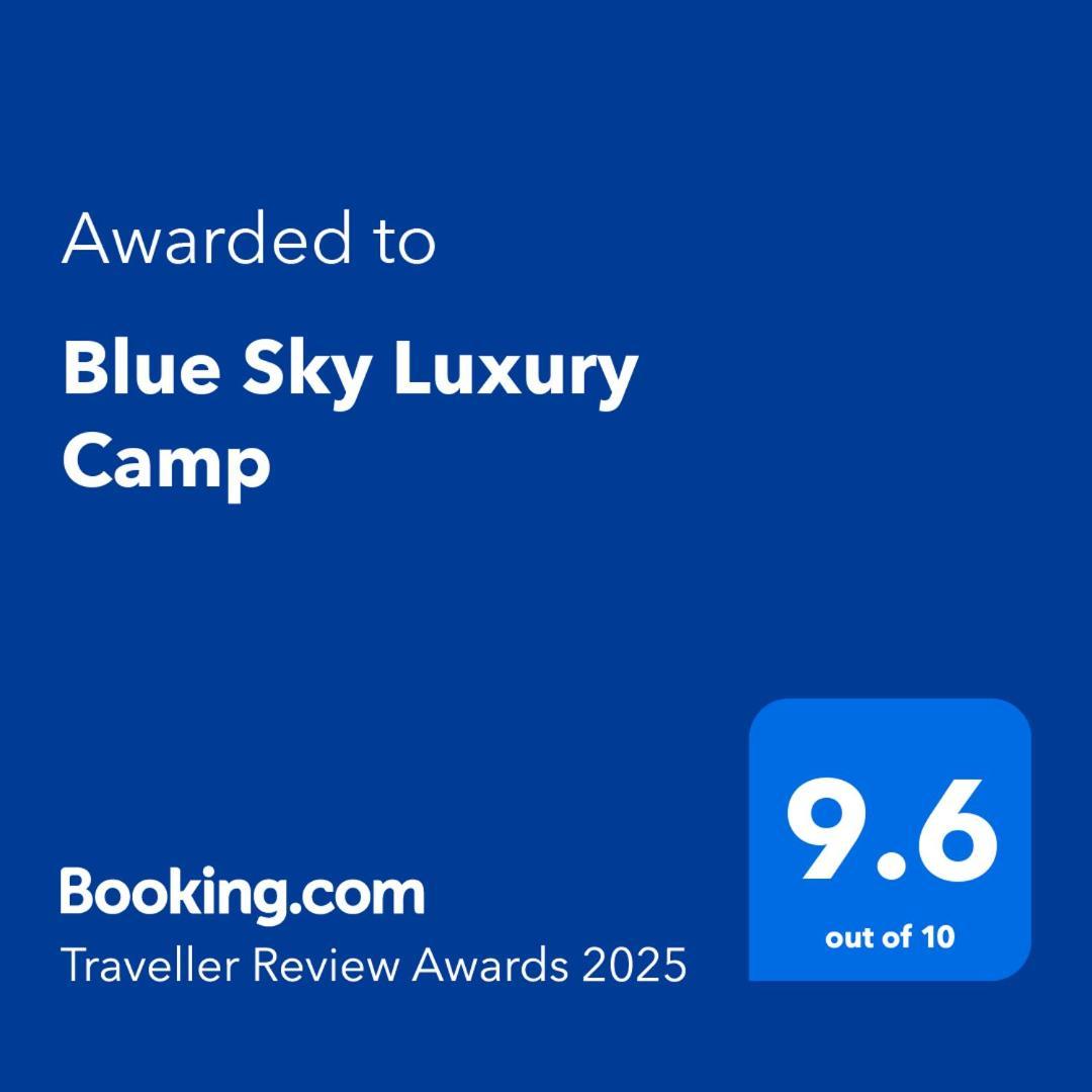 Отель Blue Sky Luxury Camp Мерзуга Экстерьер фото